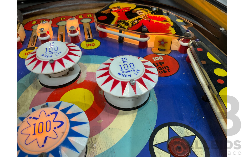 Super Star by Williams Pinball Machine