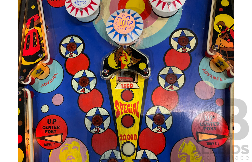 Super Star by Williams Pinball Machine