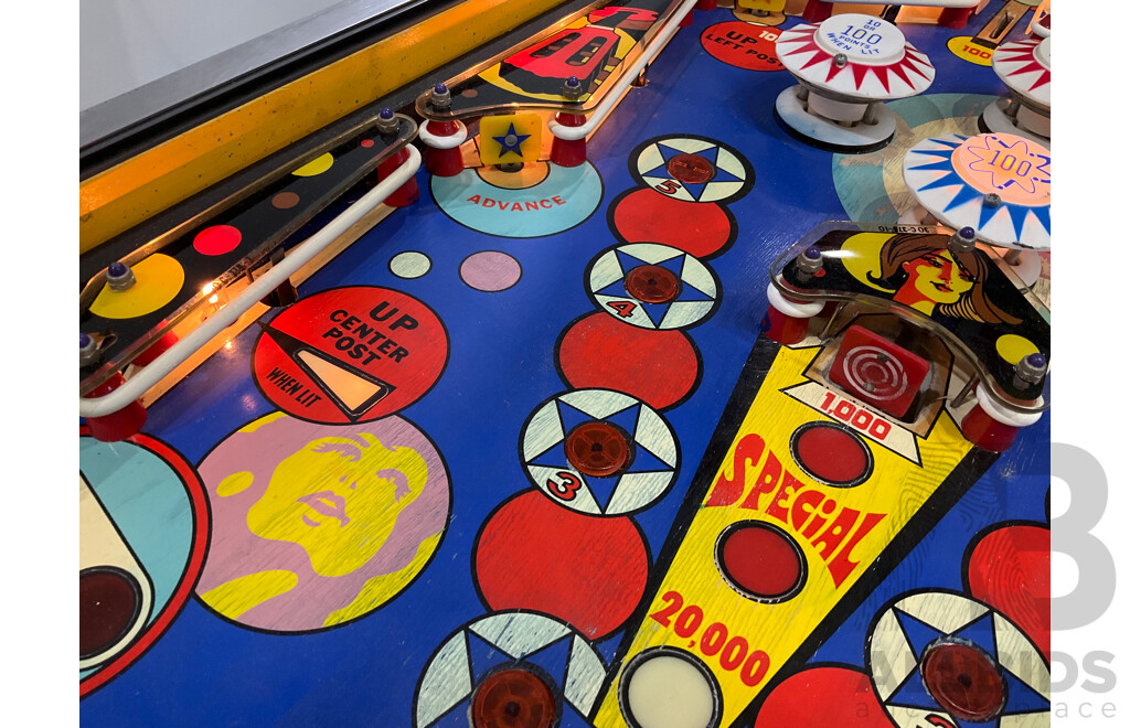 Super Star by Williams Pinball Machine