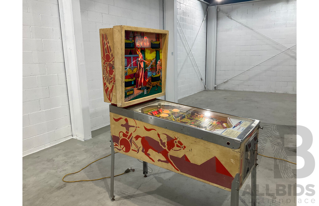 Cleopatra by Gottlieb's Pinball Machine