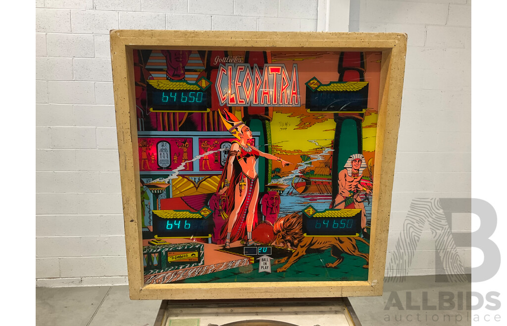 Cleopatra by Gottlieb's Pinball Machine