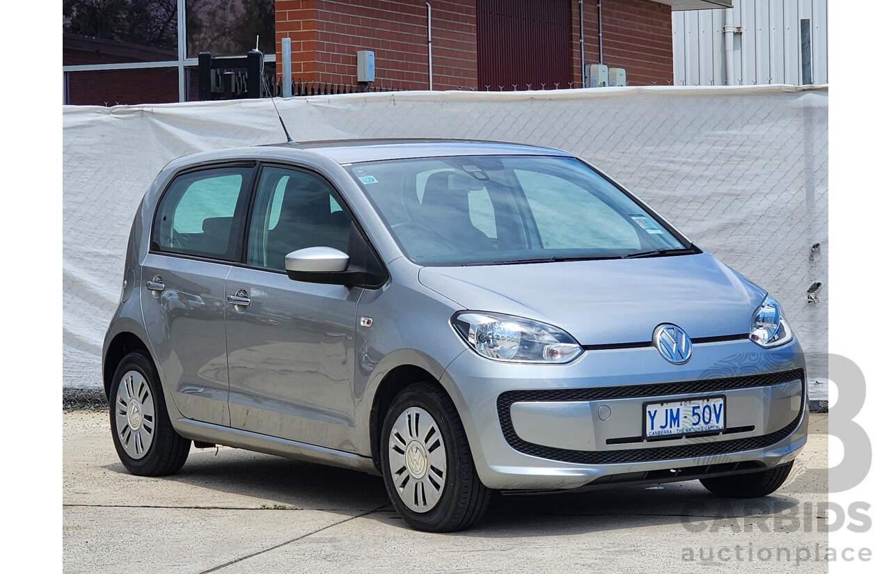 4/2013 Volkswagen UP!  AA 5d Hatchback Silver 1.0L