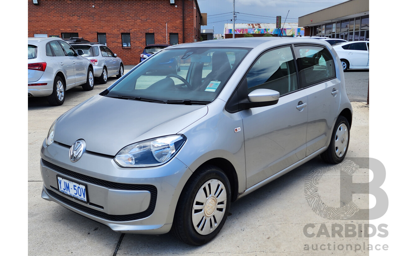 4/2013 Volkswagen UP!  AA 5d Hatchback Silver 1.0L