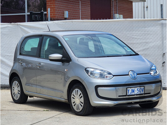 4/2013 Volkswagen UP!  AA 5d Hatchback Silver 1.0L