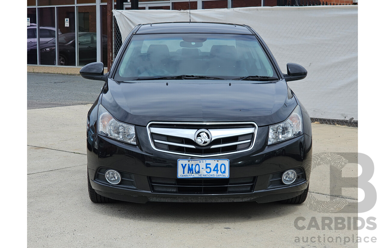 12/2010 Holden Cruze CDX JG 4d Sedan Black 2.0L