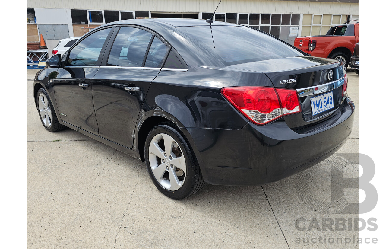 12/2010 Holden Cruze CDX JG 4d Sedan Black 2.0L