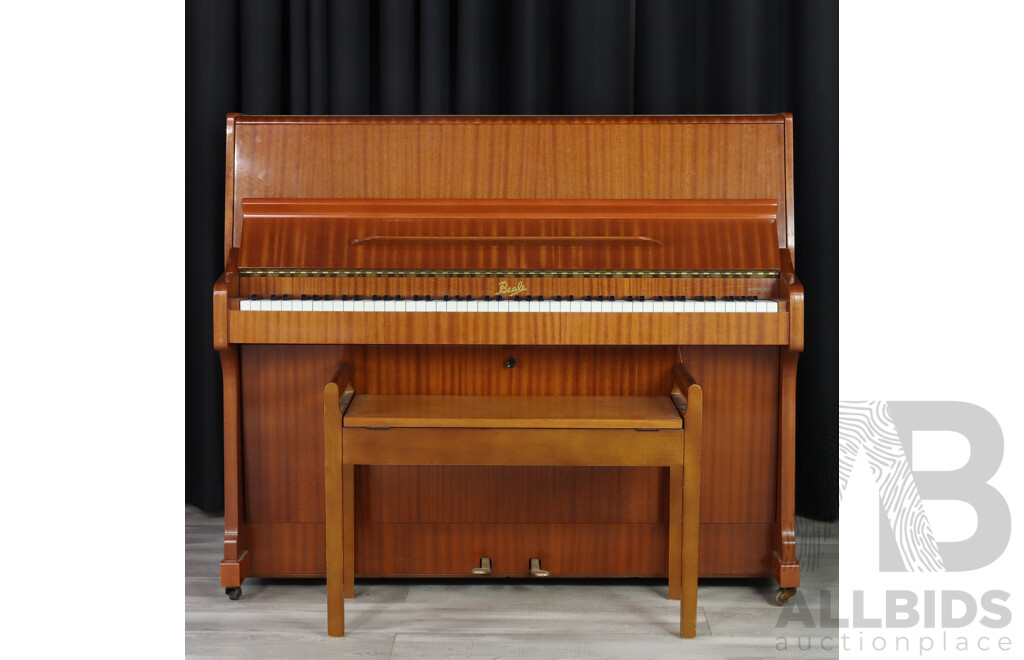 Beale Upright Piano with Stool