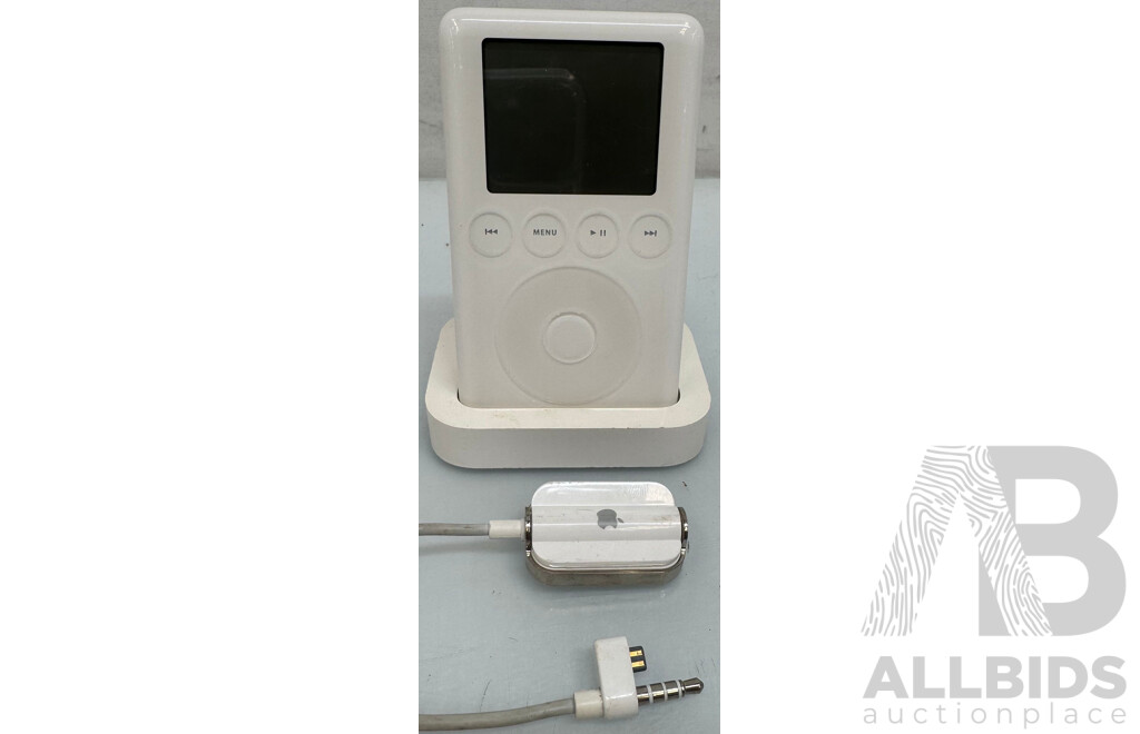 2003 Apple IPod (Dock Connector) 30GB A1040