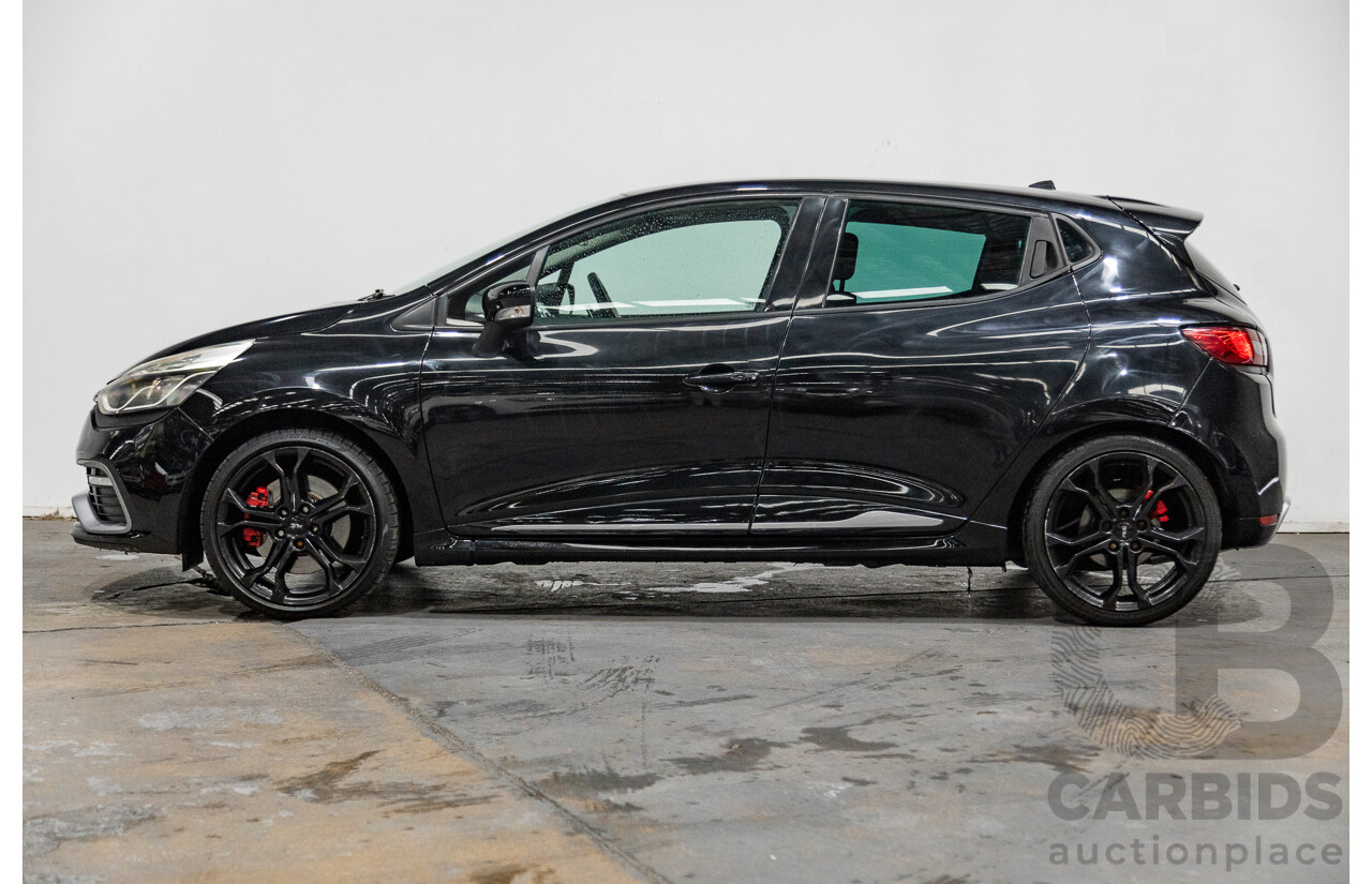 4/2015 Renault Clio RS 200 CUP X98 5d Hatchback Deep Black Metallic Turbo 1.6L