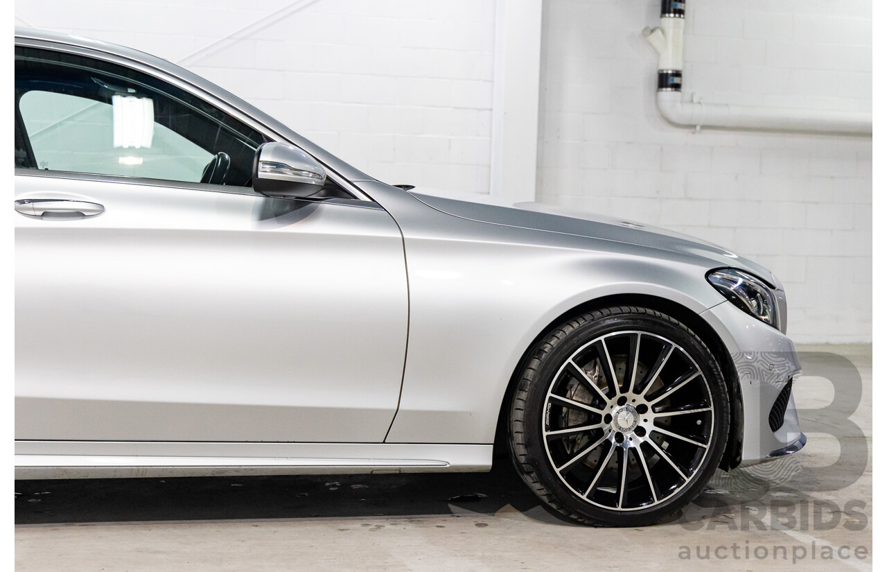 10/2014 Mercedes-Benz C250 AMG 205 4d Sedan Iridium Silver Metallic Turbo 2.0L