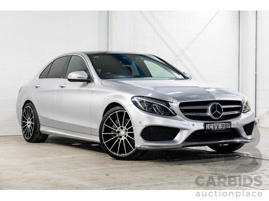 10/2014 Mercedes-Benz C250 AMG 205 4d Sedan Iridium Silver Metallic Turbo 2.0L