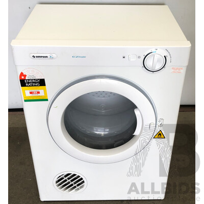 Simpson Ezi Loader 4KG Clothes Dryer