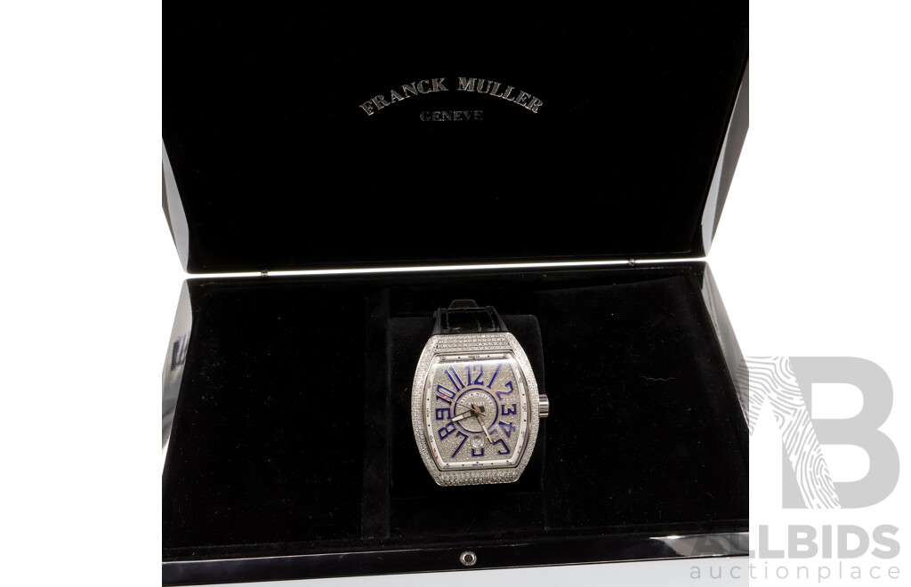 Franck Muller V45 Blue Iced