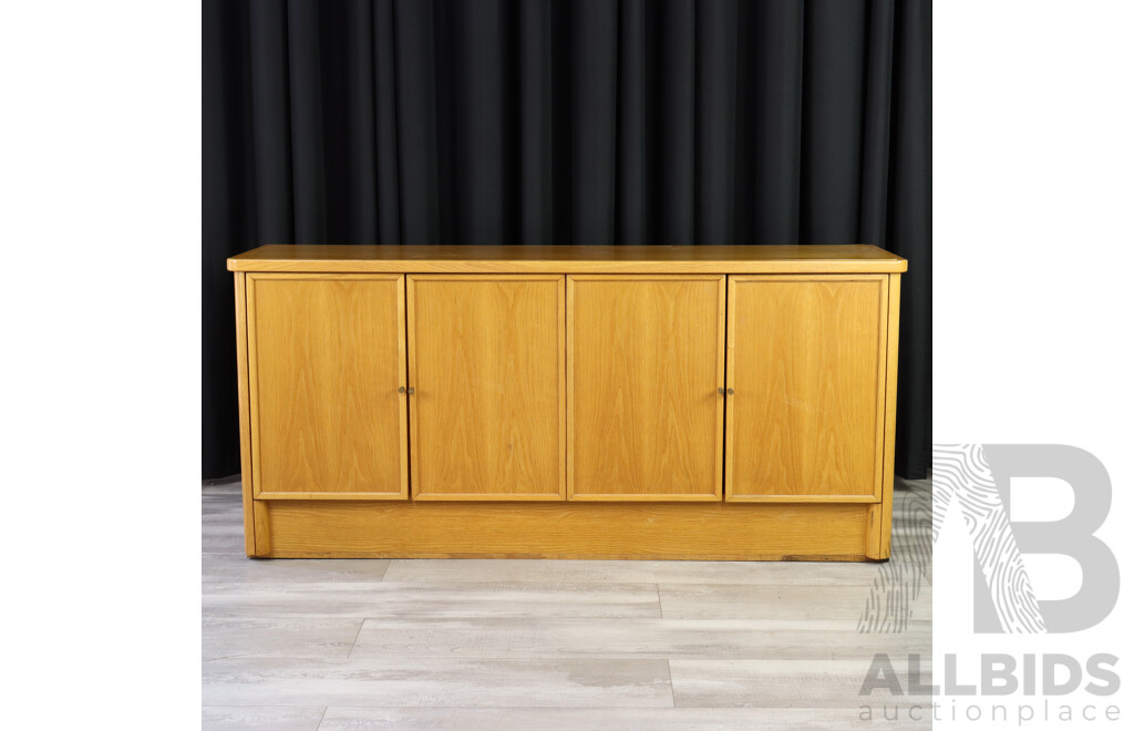 Modern Oak Sideboard by Greeves & Thomas