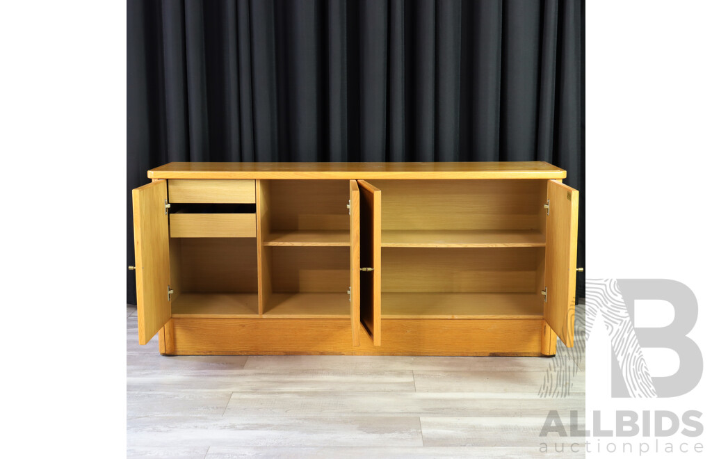 Modern Oak Sideboard by Greeves & Thomas