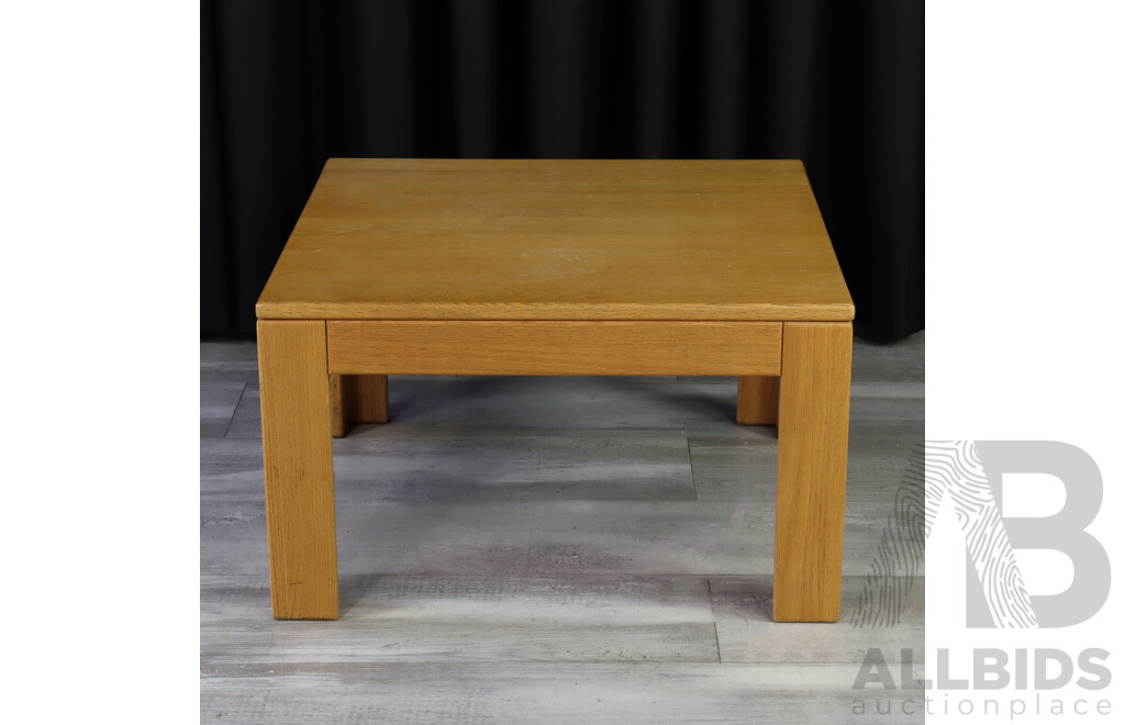 Modern Oak Coffee Table