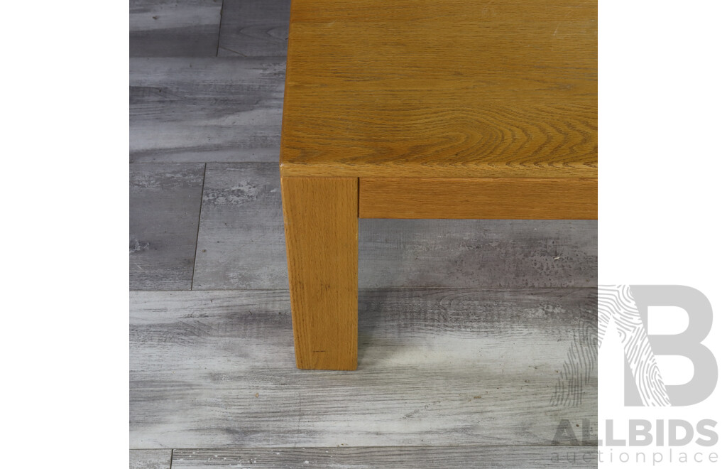 Modern Oak Coffee Table