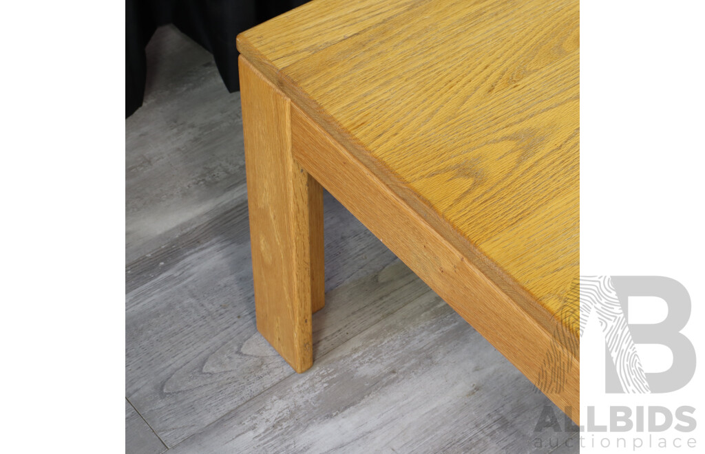 Modern Oak Coffee Table