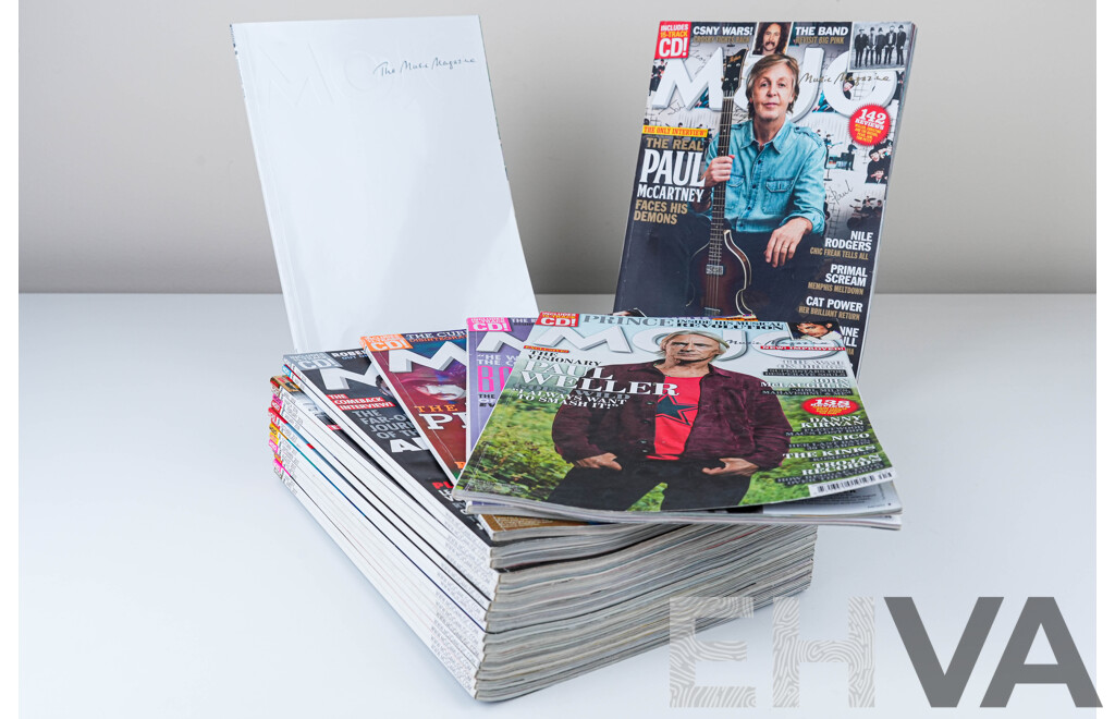 Collection 20 Mojo Magazines Comprising Issues 281, April 2017 to Issue 300 Nov 2018