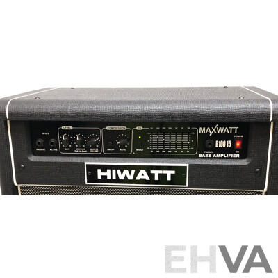 Hiwatt Maxwatt 100watt Bass/Amplifier Combo  with 15" Speaker