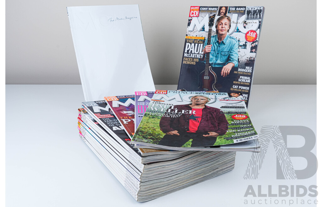 Collection 20 Mojo Magazines Comprising Issues 281, April 2017 to Issue 300 Nov 2018