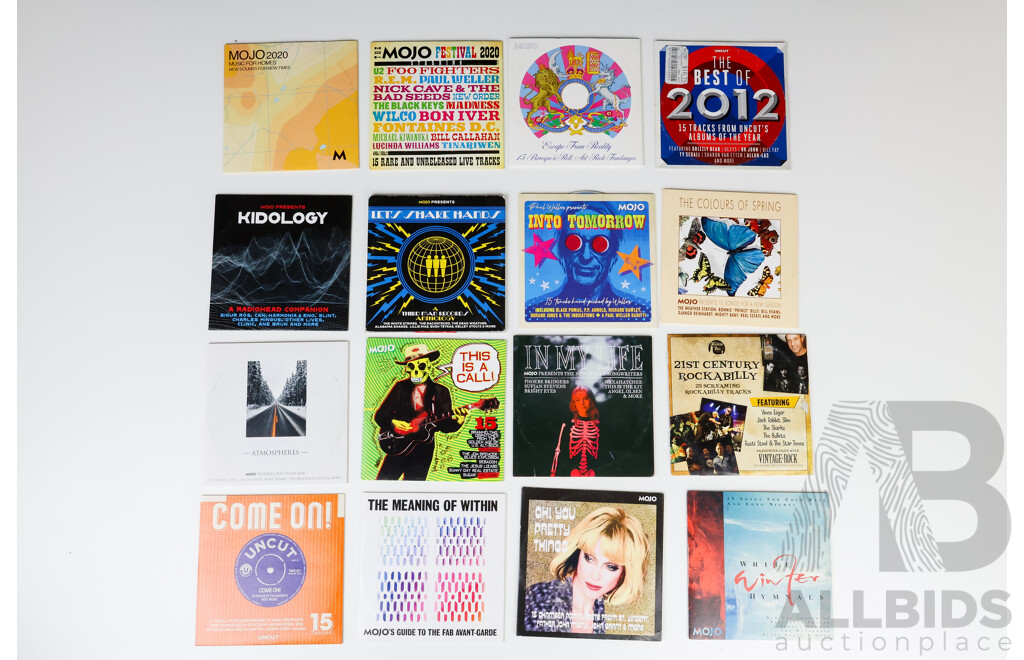 Large Collection Mojo CDs That Came Exclusively with Mojo Magazines, Mostly Post 2010