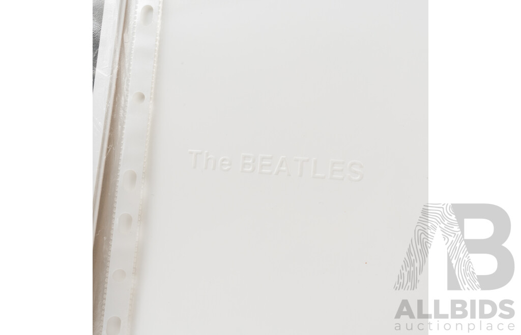 The Beatles, White Album, Double Album, Vinyl LP Records, with Inserts, Digital Remaster 2018