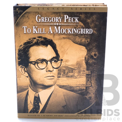 Gregory Peck in to Kill a Mockingbird - Two DVD Set and Two Framed Miniture Movie Posters of to Kill a Mockingbird