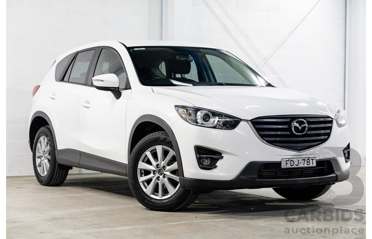 05/2016 Mazda Cx-5 Maxx Sport (4x4) AWD MY15 4D Wagon Crystal White Pearl Turbo Diesel 2.2L