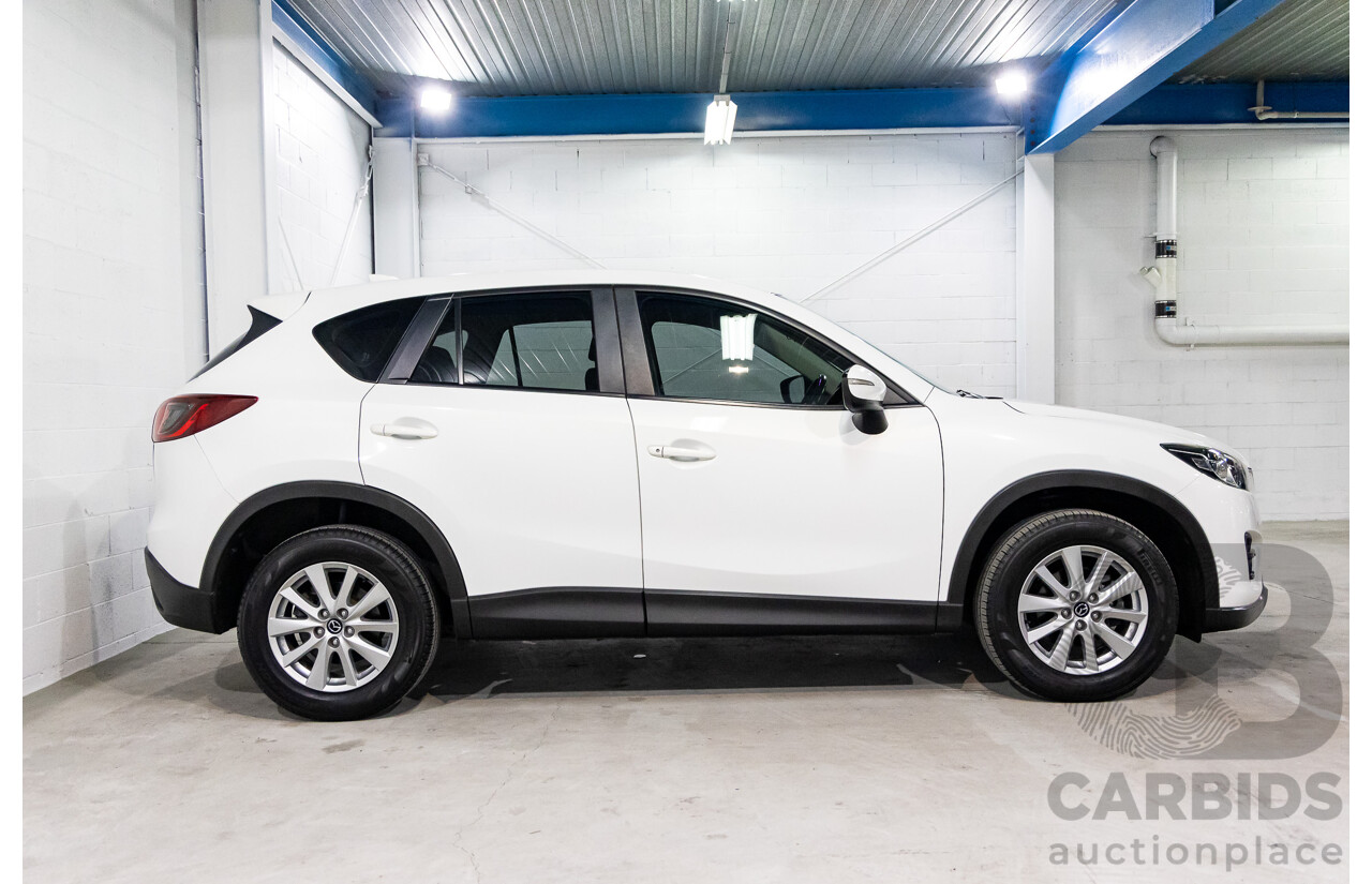 05/2016 Mazda Cx-5 Maxx Sport (4x4) AWD MY15 4D Wagon Crystal White Pearl Turbo Diesel 2.2L