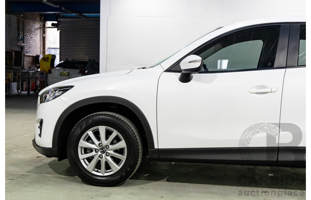 05/2016 Mazda Cx-5 Maxx Sport (4x4) AWD MY15 4D Wagon Crystal White Pearl Turbo Diesel 2.2L