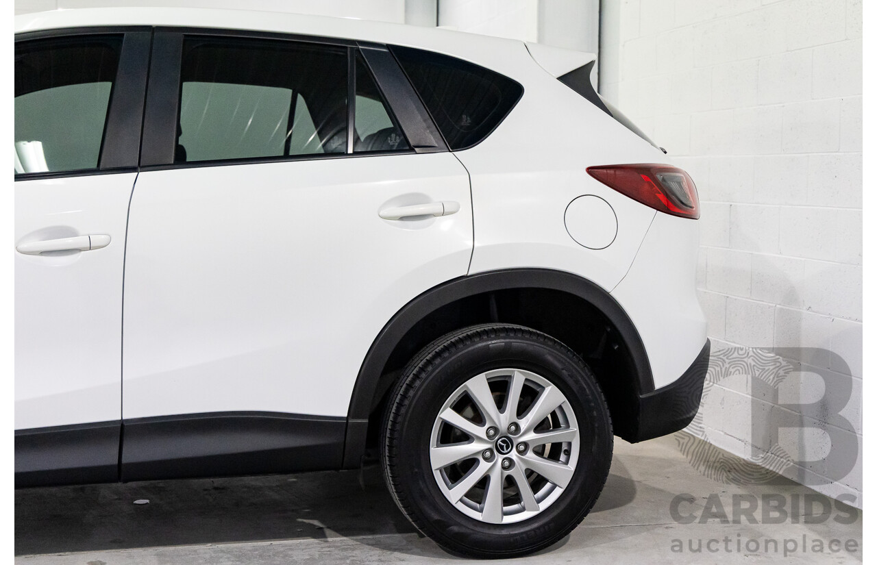 05/2016 Mazda Cx-5 Maxx Sport (4x4) AWD MY15 4D Wagon Crystal White Pearl Turbo Diesel 2.2L