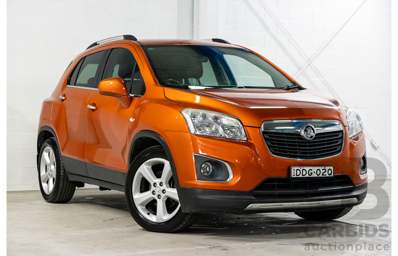 03/2016 Holden Trax LTZ (FWD) TJ MY16 4d Wagon Orange Rock Metallic Turbo 1.4L