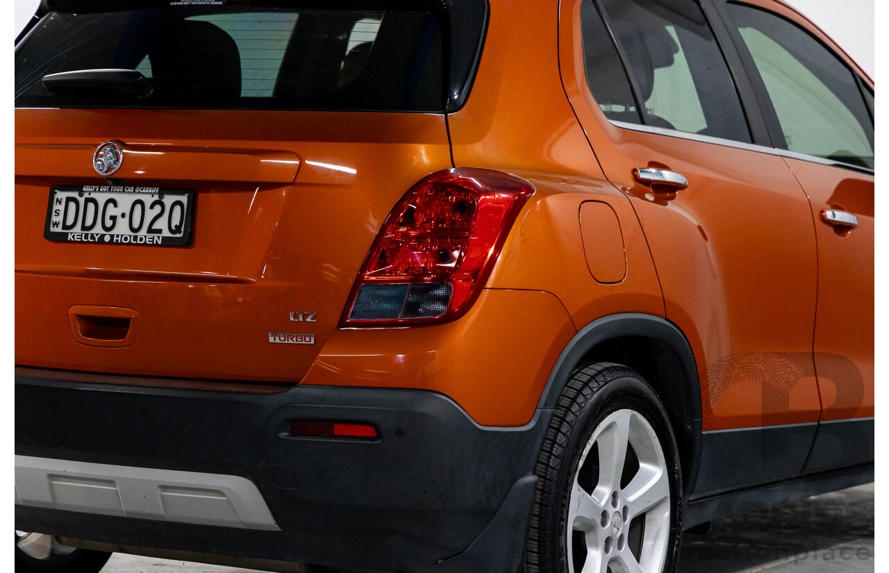 03/2016 Holden Trax LTZ (FWD) TJ MY16 4d Wagon Orange Rock Metallic Turbo 1.4L