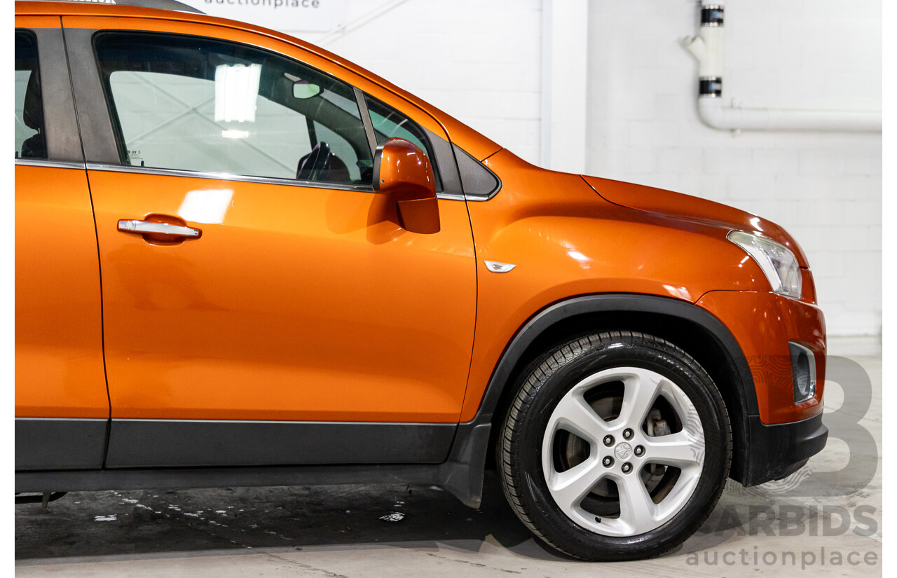 03/2016 Holden Trax LTZ (FWD) TJ MY16 4d Wagon Orange Rock Metallic Turbo 1.4L