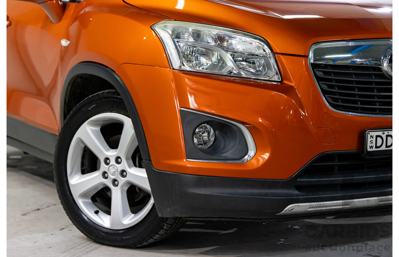 03/2016 Holden Trax LTZ (FWD) TJ MY16 4d Wagon Orange Rock Metallic Turbo 1.4L