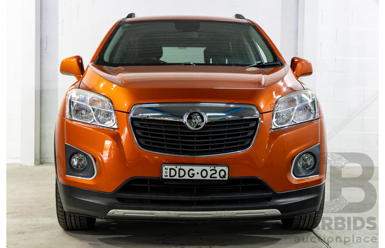 03/2016 Holden Trax LTZ (FWD) TJ MY16 4d Wagon Orange Rock Metallic Turbo 1.4L