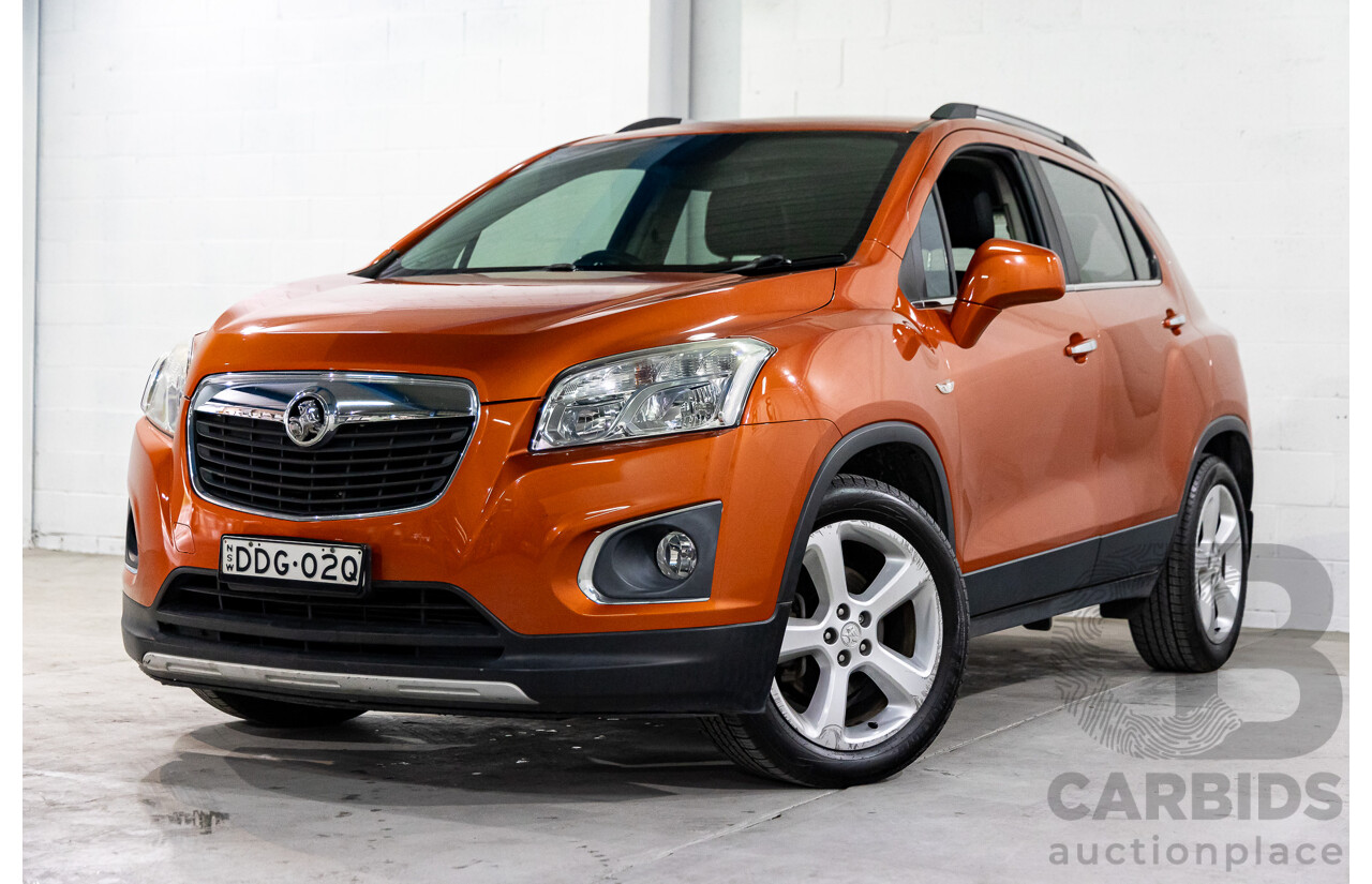 03/2016 Holden Trax LTZ (FWD) TJ MY16 4d Wagon Orange Rock Metallic Turbo 1.4L