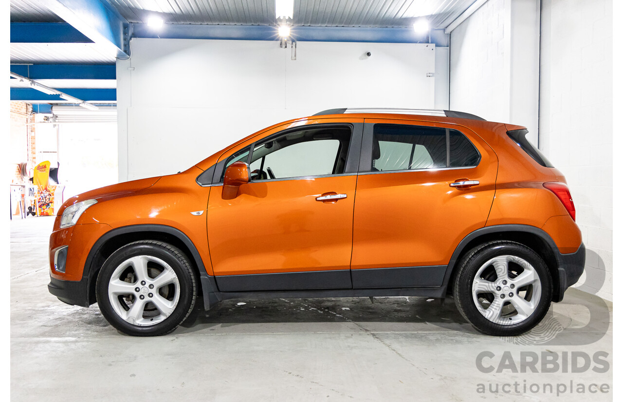 03/2016 Holden Trax LTZ (FWD) TJ MY16 4d Wagon Orange Rock Metallic Turbo 1.4L