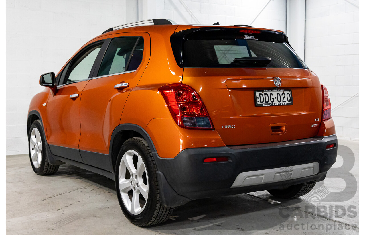 03/2016 Holden Trax LTZ (FWD) TJ MY16 4d Wagon Orange Rock Metallic Turbo 1.4L