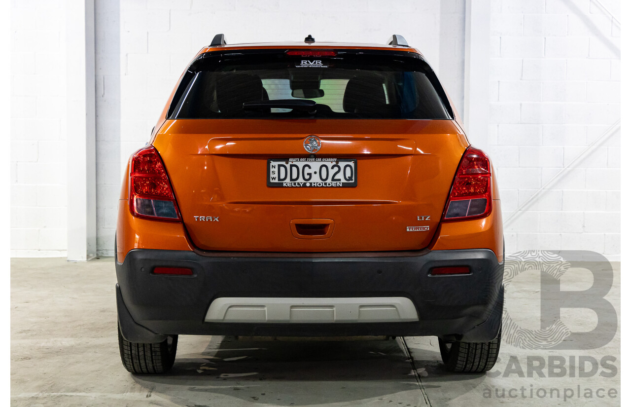 03/2016 Holden Trax LTZ (FWD) TJ MY16 4d Wagon Orange Rock Metallic Turbo 1.4L