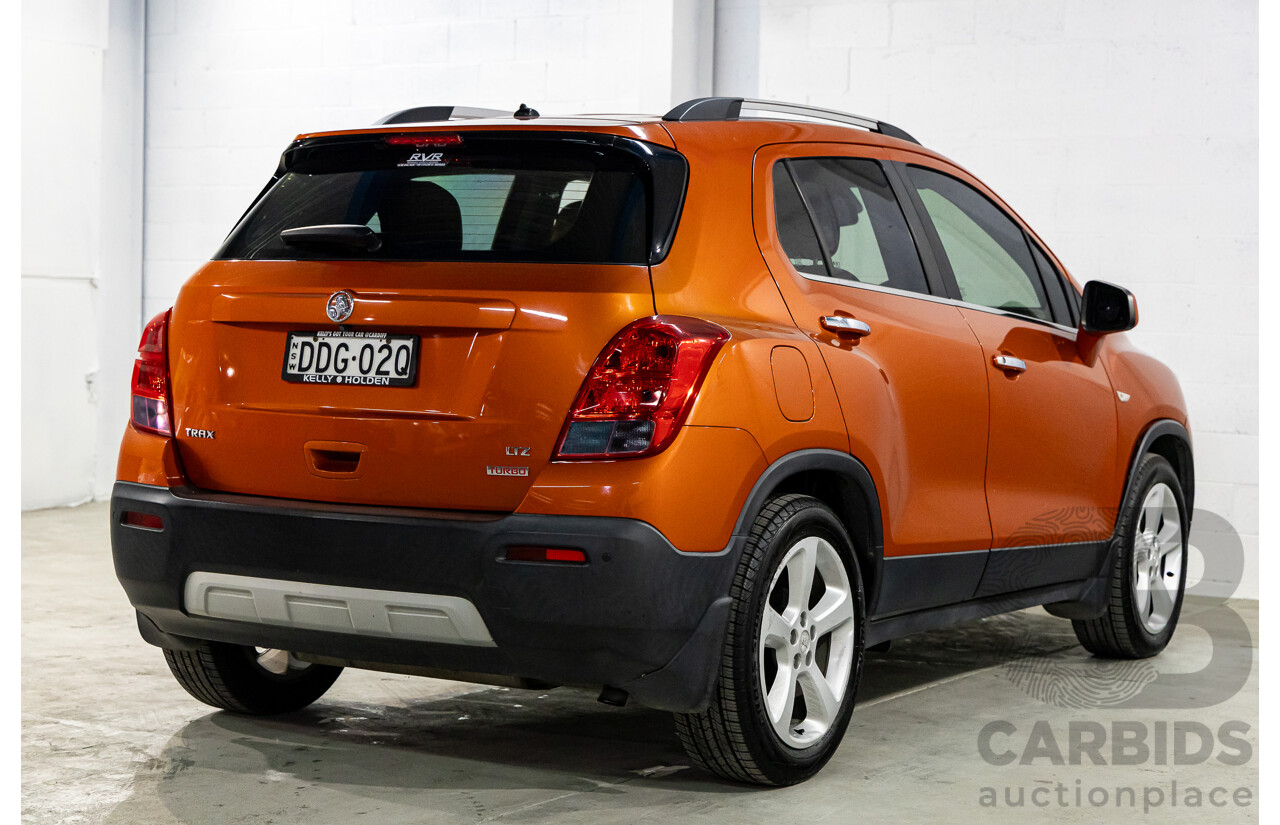 03/2016 Holden Trax LTZ (FWD) TJ MY16 4d Wagon Orange Rock Metallic Turbo 1.4L