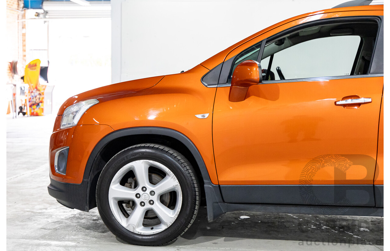 03/2016 Holden Trax LTZ (FWD) TJ MY16 4d Wagon Orange Rock Metallic Turbo 1.4L