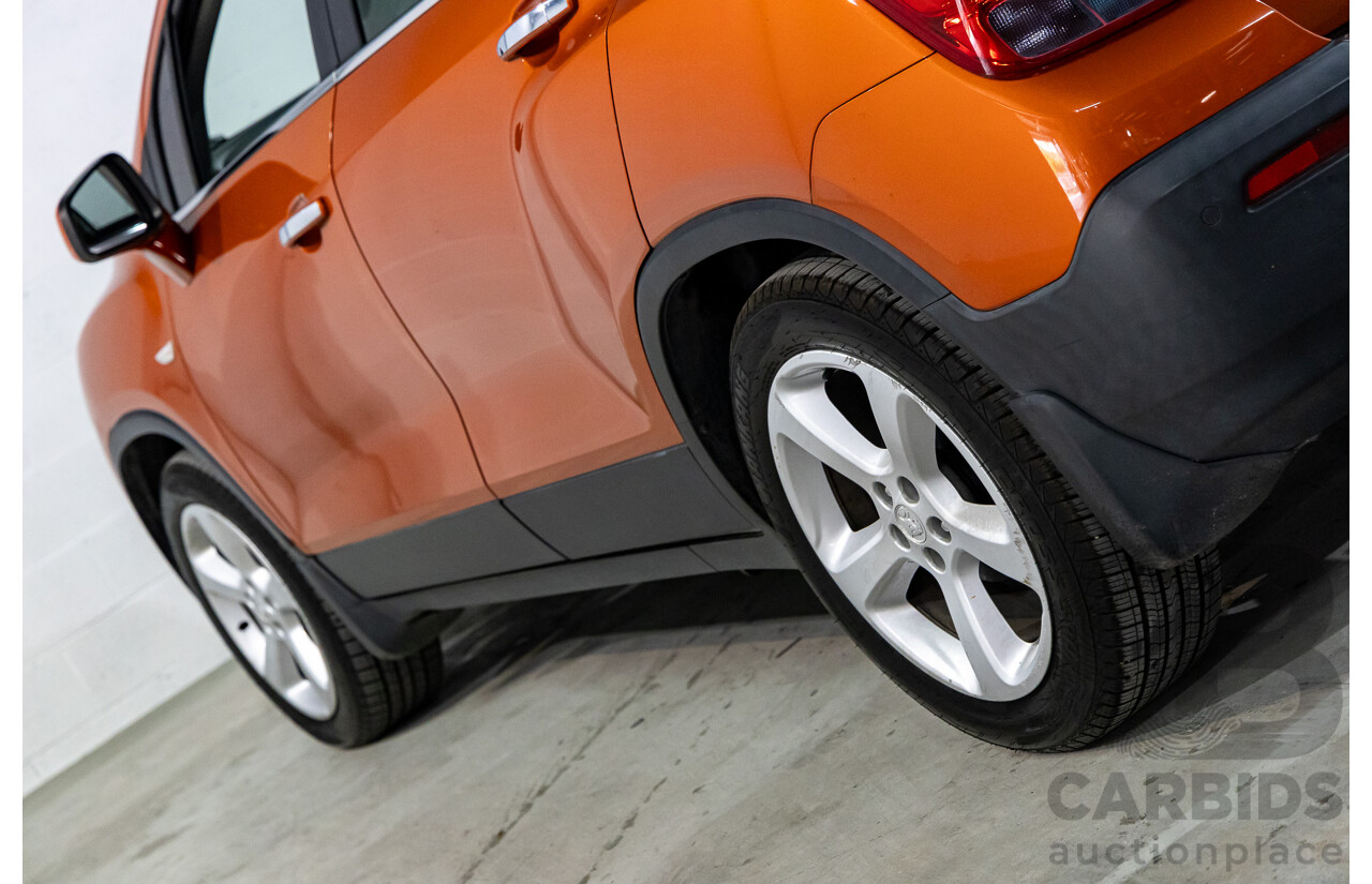 03/2016 Holden Trax LTZ (FWD) TJ MY16 4d Wagon Orange Rock Metallic Turbo 1.4L