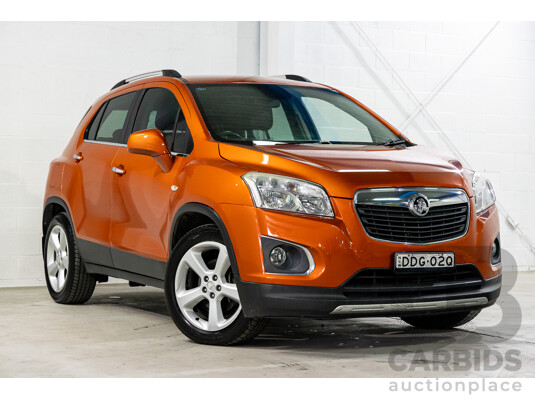 03/2016 Holden Trax LTZ (FWD) TJ MY16 4d Wagon Orange Rock Metallic Turbo 1.4L