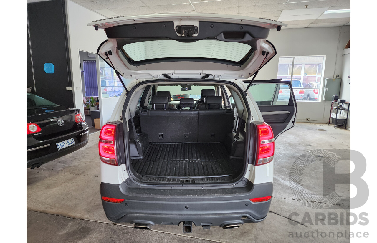 10/2016 Holden Captiva 7 LS Active (fwd) CG MY16 4d Wagon White 2.4L