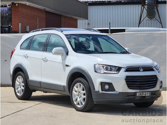 10/2016 Holden Captiva 7 LS Active (fwd) CG MY16 4d Wagon White 2.4L