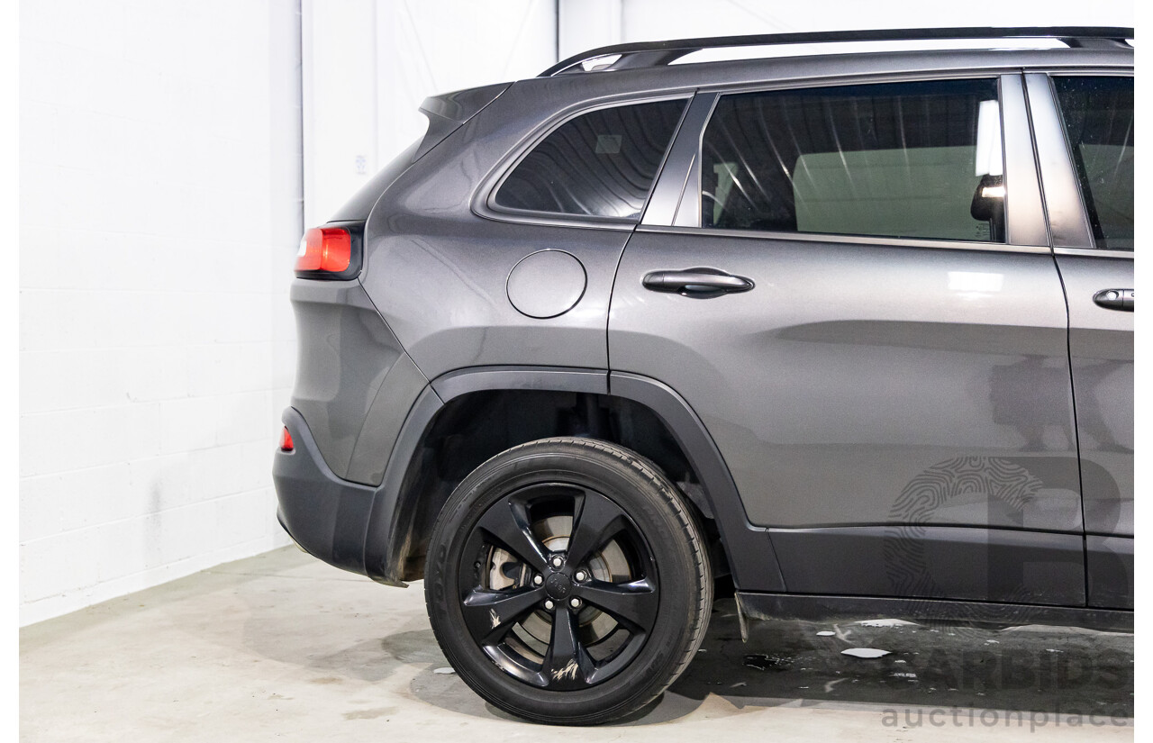 05/2018 Jeep Cherokee Night Eagle (4x4) KL MY18 4d Wagon Granite Crystal Pearl V6 3.2L