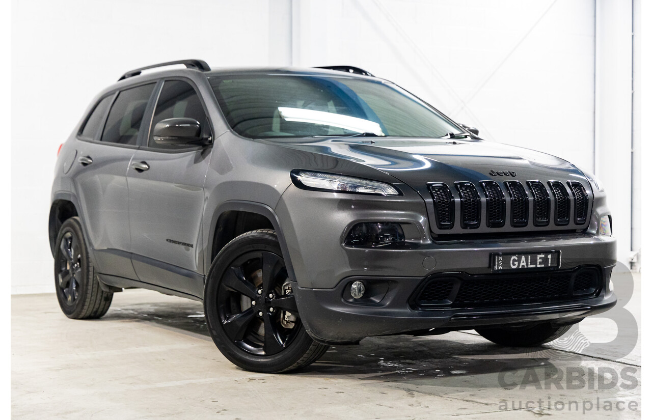 05/2018 Jeep Cherokee Night Eagle (4x4) KL MY18 4d Wagon Granite Crystal Pearl V6 3.2L