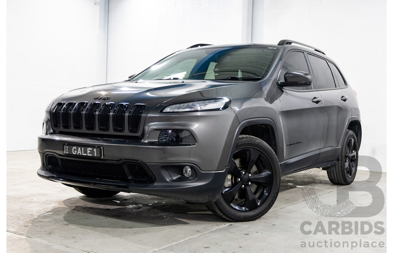 05/2018 Jeep Cherokee Night Eagle (4x4) KL MY18 4d Wagon Granite Crystal Pearl V6 3.2L